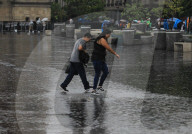 People Affected By Heavy Rains