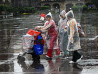 People Affected By Heavy Rains