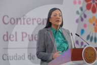 Mexico’s President Claudia Sheinbaum Holds Briefing