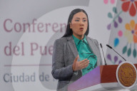 Mexico’s President Claudia Sheinbaum Holds Briefing