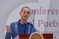 Mexico’s President Claudia Sheinbaum Holds Briefing