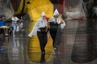 People Affected By Heavy Rains