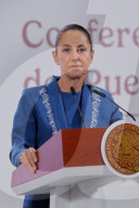 Mexico’s President Claudia Sheinbaum Holds Briefing