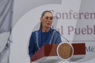 Mexico’s President Claudia Sheinbaum Holds Briefing