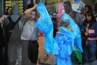 People Affected By Heavy Rains