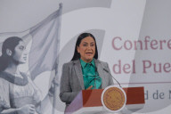 Mexico’s President Claudia Sheinbaum Holds Briefing
