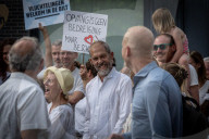 Protest Over The Placement Of An Asylum Seekers' Centre In De Bilt