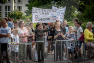 Protest Over The Placement Of An Asylum Seekers' Centre In De Bilt