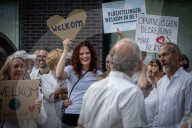 Protest Over The Placement Of An Asylum Seekers' Centre In De Bilt