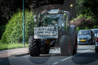 Protest Over The Placement Of An Asylum Seekers' Centre In De Bilt