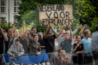 Protest Over The Placement Of An Asylum Seekers' Centre In De Bilt