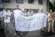 Protest Over The Placement Of An Asylum Seekers' Centre In De Bilt