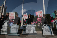 Assisted Dying Bill Protests in London, UK.