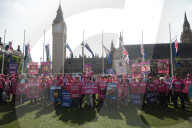 Assisted Dying Bill Protests in London, UK.