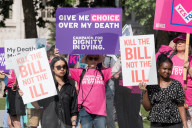 Protests For And Against Assisted Dying Bill In London