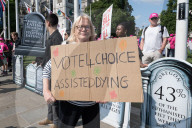 Protests For And Against Assisted Dying Bill In London