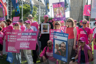 Protests For And Against Assisted Dying Bill In London