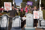 Assisted Dying Bill Protests in London, UK.