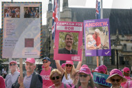 Assisted Dying Bill Protests in London, UK.