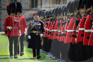 King Charles presents new colours to the Coldstream Guards