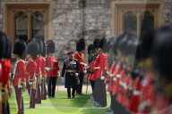King Charles presents new colours to the Coldstream Guards