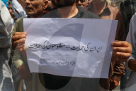 Protests In Kashmir Following Israeli Airstrikes On Iran