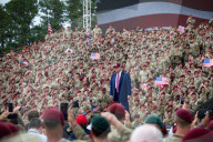 Trump attends Fort Bragg’s Army’s 250th Birthday Celebration