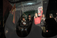 Argentine Protest Against Israeli Violence In Palestine.