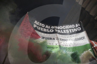 Argentine Protest Against Israeli Violence In Palestine.