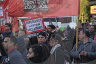 Argentine Protest Against Israeli Violence In Palestine.