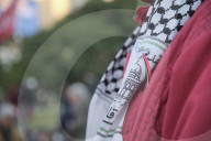 Argentine Protest Against Israeli Violence In Palestine.