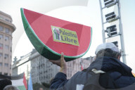 Argentine Protest Against Israeli Violence In Palestine.