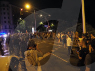 Protest In Madrid