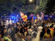 Protest In Madrid