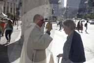 Saint Anthony's Day Is Celebrated At The Church Of Saint Anthony In Patriarca Square In SÃ£o Paulo.