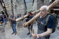The Falles Of Alins, The Prehistoric Fire Festival Of The Pyrenees (file Images)