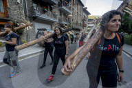 The Falles Of Alins, The Prehistoric Fire Festival Of The Pyrenees (file Images)