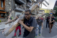 The Falles Of Alins, The Prehistoric Fire Festival Of The Pyrenees (file Images)