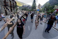 The Falles Of Alins, The Prehistoric Fire Festival Of The Pyrenees (file Images)