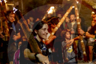 The Falles Of Alins, The Prehistoric Fire Festival Of The Pyrenees (file Images)