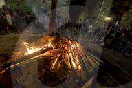 The Falles Of Alins, The Prehistoric Fire Festival Of The Pyrenees (file Images)