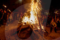 The Falles Of Alins, The Prehistoric Fire Festival Of The Pyrenees (file Images)