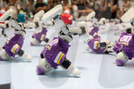  AI-powered Humanoid Robots Perform At IFC Mall In Shanghai