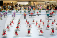  AI-powered Humanoid Robots Perform At IFC Mall In Shanghai