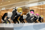  AI-powered Humanoid Robots Perform At IFC Mall In Shanghai