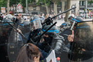 Tensions At The End Of The Pro-Palestinian Demonstration In Paris