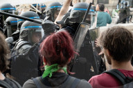 Tensions At The End Of The Pro-Palestinian Demonstration In Paris
