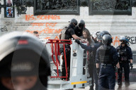 Tensions At The End Of The Pro-Palestinian Demonstration In Paris