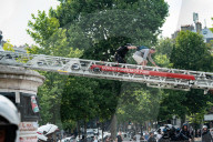 Tensions At The End Of The Pro-Palestinian Demonstration In Paris