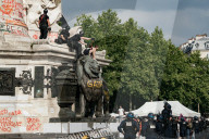 Tensions At The End Of The Pro-Palestinian Demonstration In Paris